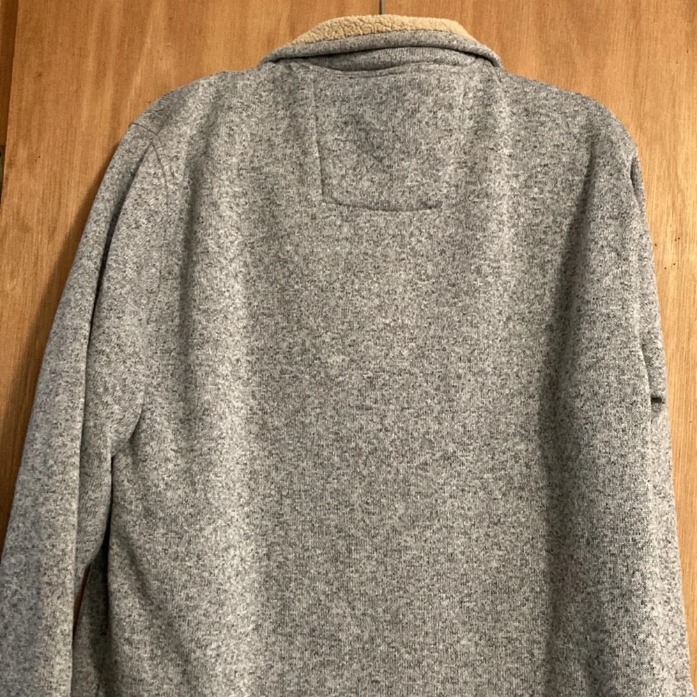 Arrow - Men’s Quarter Zip Up Knit Sweater (L) - Picture 4 of 7